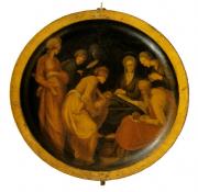 János megkeresztelése (Galleria degli Uffizi, Firenze) – Pontormo (Jacopo Carucci)